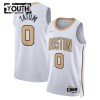Barn Boston Celtics Tröja Tatum Nike 2025-26 City Edition Vit Swingman